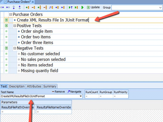 Create XML Results File in JUnit Format