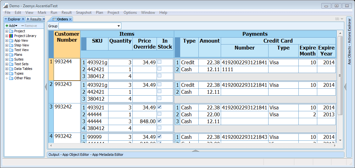 Generate Data Tables Automaticallly with AscentialTest